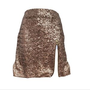 Dress the Population Sequin Mini Skirt